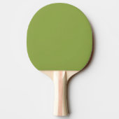Raquette De Ping Pong Couleur solide verte à citron vert moyen (Dos)