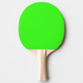 Raquette De Ping Pong Couleur solide verte néon (Devant)