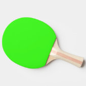 Raquette De Ping Pong Couleur solide verte néon (Côté)