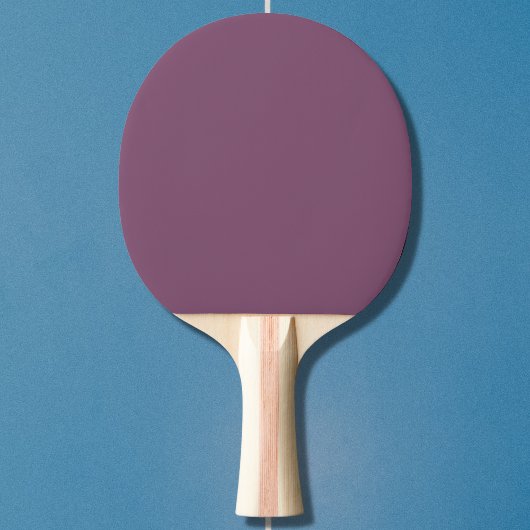 Raquette De Ping Pong Couleur solide violet Baisée de raisin