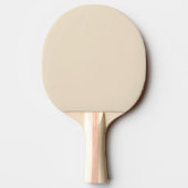 Raquette De Ping Pong Couleur uni Champagne beige (Dos)