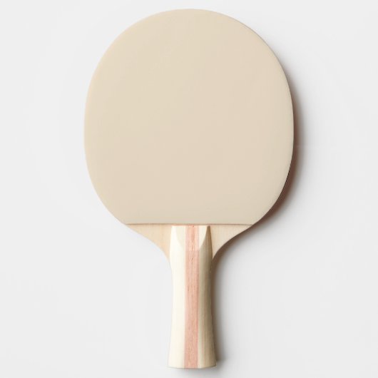 Raquette De Ping Pong Couleur uni Champagne beige (Devant)