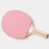 Raquette De Ping Pong Couleur Uni : Rose (Côté)