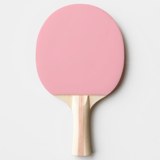 Raquette De Ping Pong Couleur Uni : Rose (Devant)