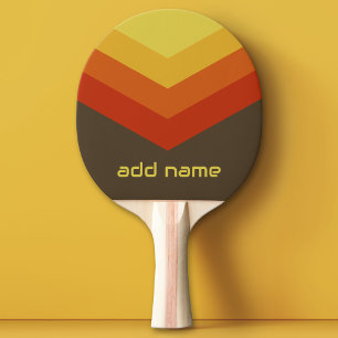 Raquette De Ping Pong Coupe de coupe-vent vintage Couleur de fléchettes