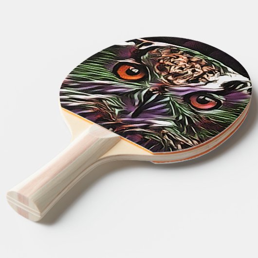 RAQUETTE DE PING PONG COUPER OWL (Devant Angle)