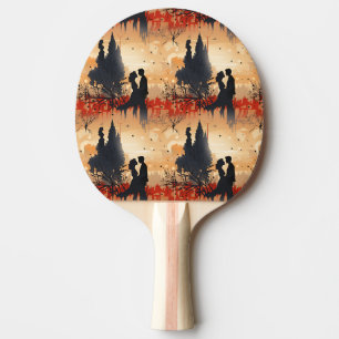 Raquette De Ping Pong Couple amoureux