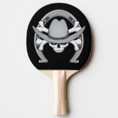 Raquette De Ping Pong Cowboy Horseshoe (Dos)