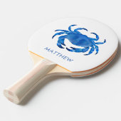 Raquette De Ping Pong Crabe côtier bleu océanique (Devant Angle)