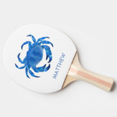 Raquette De Ping Pong Crabe côtier bleu océanique (Côté)
