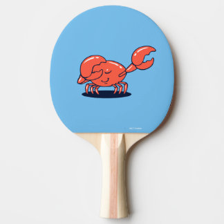 Raquette De Ping Pong Crabe Faisant Le Dab