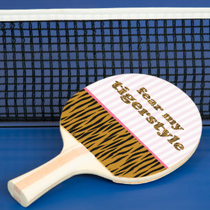 Raquette De Ping Pong Craignez mon style Tigerstyle   Pagaie Ping-Pong T
