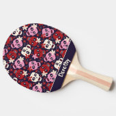 Raquette De Ping Pong Crâne de Sucre (Côté)
