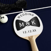 Raquette De Ping Pong Cravate mariage Bow Ping Paddle personnalisé Ping 