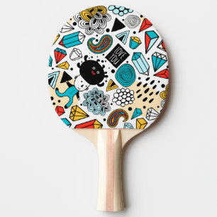 Raquette De Ping Pong Crazy head