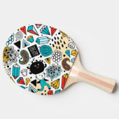 Raquette De Ping Pong Crazy head (Côté)