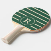 Raquette De Ping Pong Create Your Own Custom Name Monogram Design (Devant Angle)