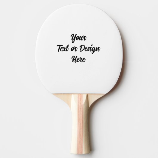 Raquette De Ping Pong Créez votre propre (Devant)