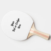 Raquette De Ping Pong Créez votre propre (Côté)