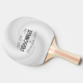 Raquette De Ping Pong Créez Votre Propre Design Sur Mesure (Côté)