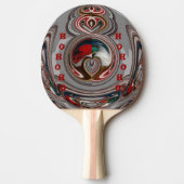 Raquette De Ping Pong Créez votre propre mignonne Nice et belle Art de N (Devant)