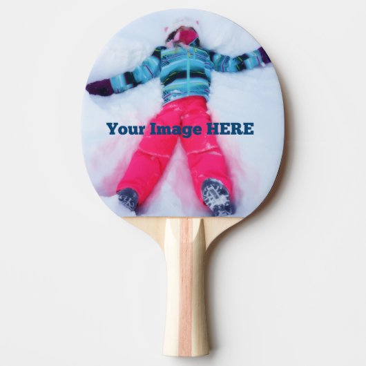 Raquette De Ping Pong Créez votre propre palette faite sur commande de (Devant)