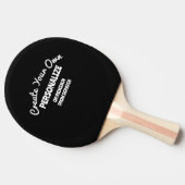Raquette De Ping Pong Créez votre propre personnalisation (Côté)