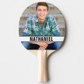 Raquette De Ping Pong Créez votre propre photo (Devant)