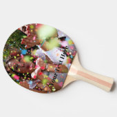 Raquette De Ping Pong Créez votre propre photo et votre propre texte Cus (Côté)