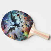 Raquette De Ping Pong Crème Aden Claredon (Côté)