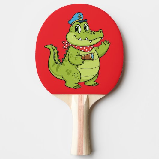 Raquette De Ping Pong crocodile (Devant)