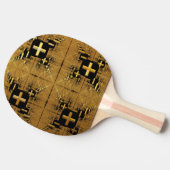 Raquette De Ping Pong Croix d'or fractée (Côté)