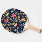 Raquette De Ping Pong Cru floral (Côté)
