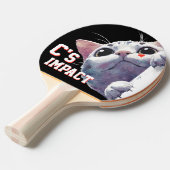 Raquette De Ping Pong C's IMPACT Cute Cat (Devant Angle)