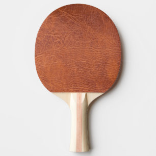 Raquette De Ping Pong cuir Brown