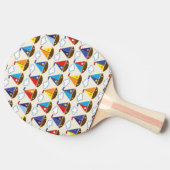 Raquette De Ping Pong Cuisine Motif 2 (Côté)