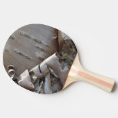 Raquette De Ping Pong Curly Birch Bark Tree Rustic (Côté)