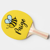 Raquette De Ping Pong Custom ping pong paddle with cute honey bee logo (Côté)