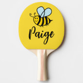 Raquette De Ping Pong Custom ping pong paddle with cute honey bee logo (Devant)