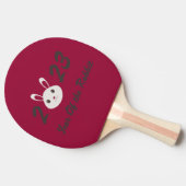 Raquette De Ping Pong Cute 2023 Année du lapin (Côté)