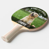 Raquette De Ping Pong Cute 2 Photo Pet Ping Ping Chien Chien Ping (Devant Angle)