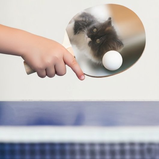 Raquette De Ping Pong Cute chat