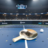 Raquette De Ping Pong Cute chat