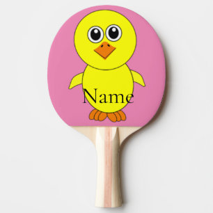 Raquette De Ping Pong Cute Chick Thunder_Cove
