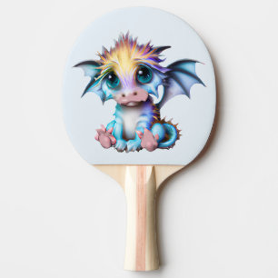 Raquette De Ping Pong Cute et adorable Kawaii Baby Dragon