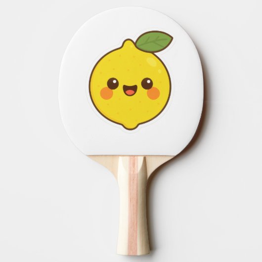 Raquette De Ping Pong Cute Kawaii Lemon (Dos)