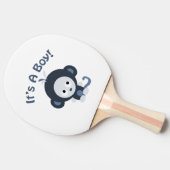 Raquette De Ping Pong Cute Monkey - C'est un garçon ! (Côté)
