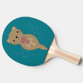 Raquette De Ping Pong Cute Otter (Côté)