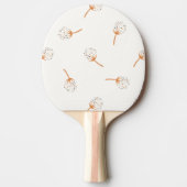 Raquette De Ping Pong Cute Polka Dot Motif (Devant)
