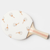Raquette De Ping Pong Cute Polka Dot Motif (Côté)
